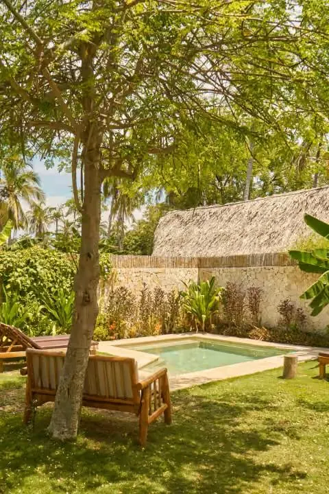Oceanfront Deluxe Pool Bungalow