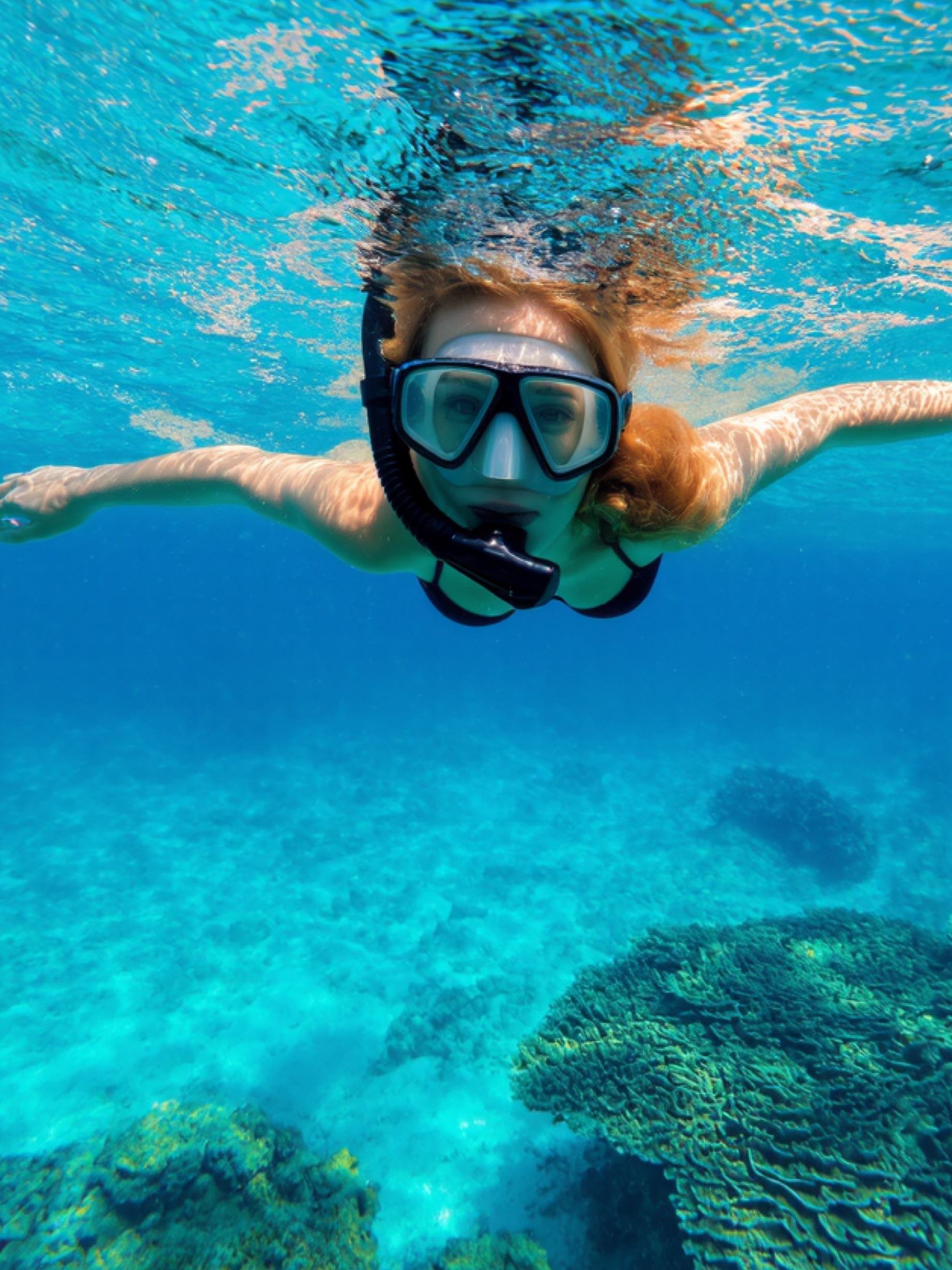 Snorkeling at Bajo Chara