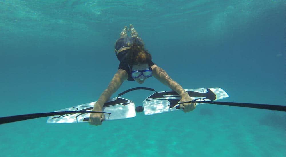 windsurf en el hotel isla mucura